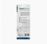 Скребок для чистки стеклокерамики, черный Eurokitchen