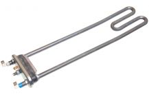 ТЭН (нагреватель) L=290 мм, 2000W, прямой без отверстия стиральной машины Indesit, Ariston